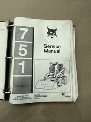 DEALER Bobcat 751 BICS Skid Steer Loader Service Manual Shop Repair Book 6900104