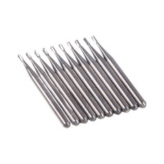 10 Pcs Dental Carbide Burs Pear-Shaped Type High Speed Tungsten Steel Bur FG329