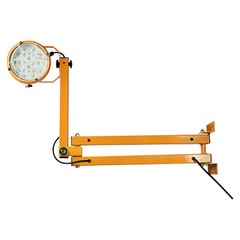 50W Loading Dock Folding LED Lights Swing Arm Lamp For Warehouse Outdoor Work US