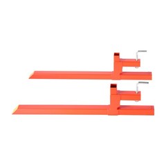 Uimoso 2000 lbs 43″ Clamp on Pallet Forks Quick Attach Tractor Forks