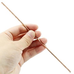 Beautifully Polished 2Pcs Copper Rods, 3mm Dia – Essential for DIY Metal Crafts