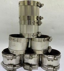 Mission,B602,2″ Pipe Coupling LOT of 7