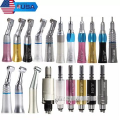 Dental low slow speed handpiece straight/ contra angle/ air motor 4/2hole E-type