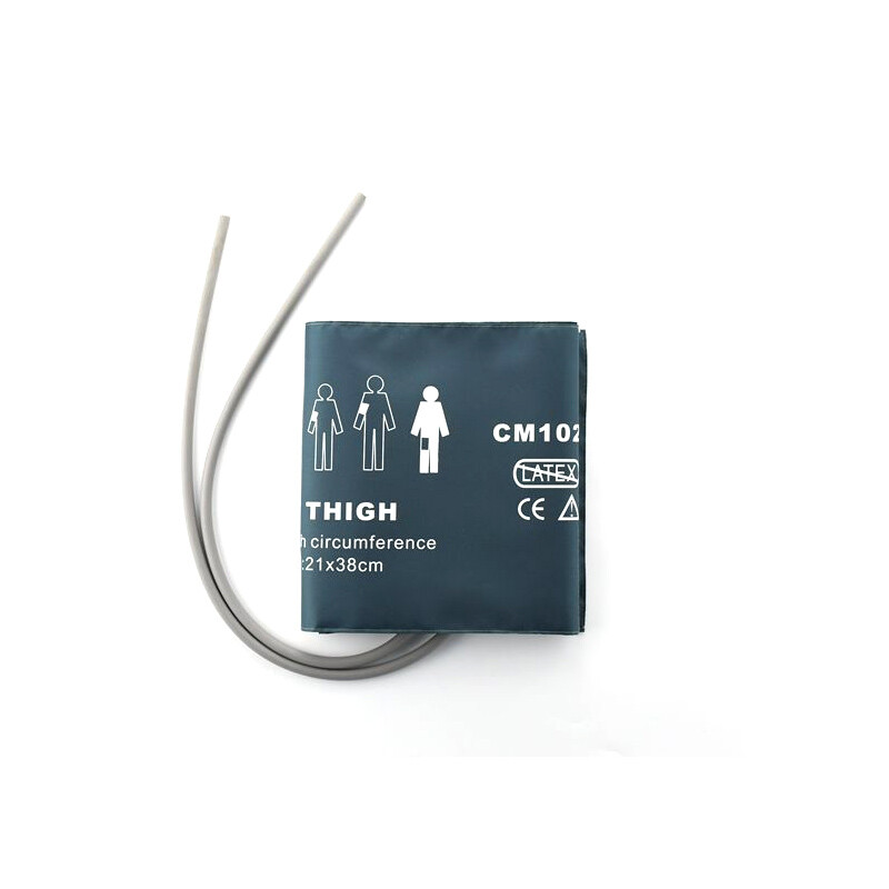 Adult Thigh Blood Pressure Cuff NIBP Double – Tube For Patient Monitor BP Test