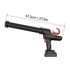 21V High Power Electric Caulk Gun Max Cordless Caulking Gun with Lithium Battery