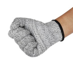 4 Pairs Level 5 Anti-cut Gloves Safety Cut Proof Stab Resistant Kitchen Butcher