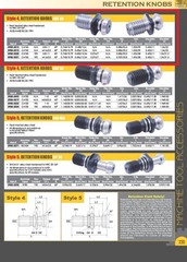 ANSI 1.5 X .74 45 DEGREE M16 X 2.0 COOLANT THRU RETENTION KNOB (3900-5521)
