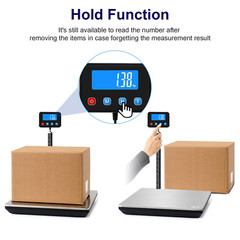 Digital Shipping Postal Scale 0.5 Oz High Accuracy！440Lb Commercial Weight Sc…