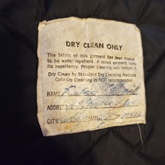 Vintage Ardsley New York Engine Co No. 1 Firefighter Jacket Coat Red USA w/ Hood