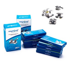 5Packs Dental Orthodontic Brackets Mini Metal MBT/Roth 022” 3/345Hooks Braces
