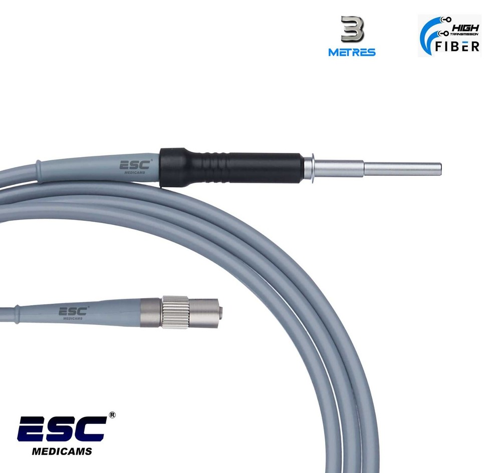Storz Fiber Optic Cable for Endoscopy Cold LED Light Source 3Mtr.