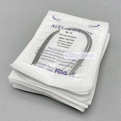 Dental Ortho Thermal Activated Arch Wire Rectangular Ovoid/Natural Form Wires