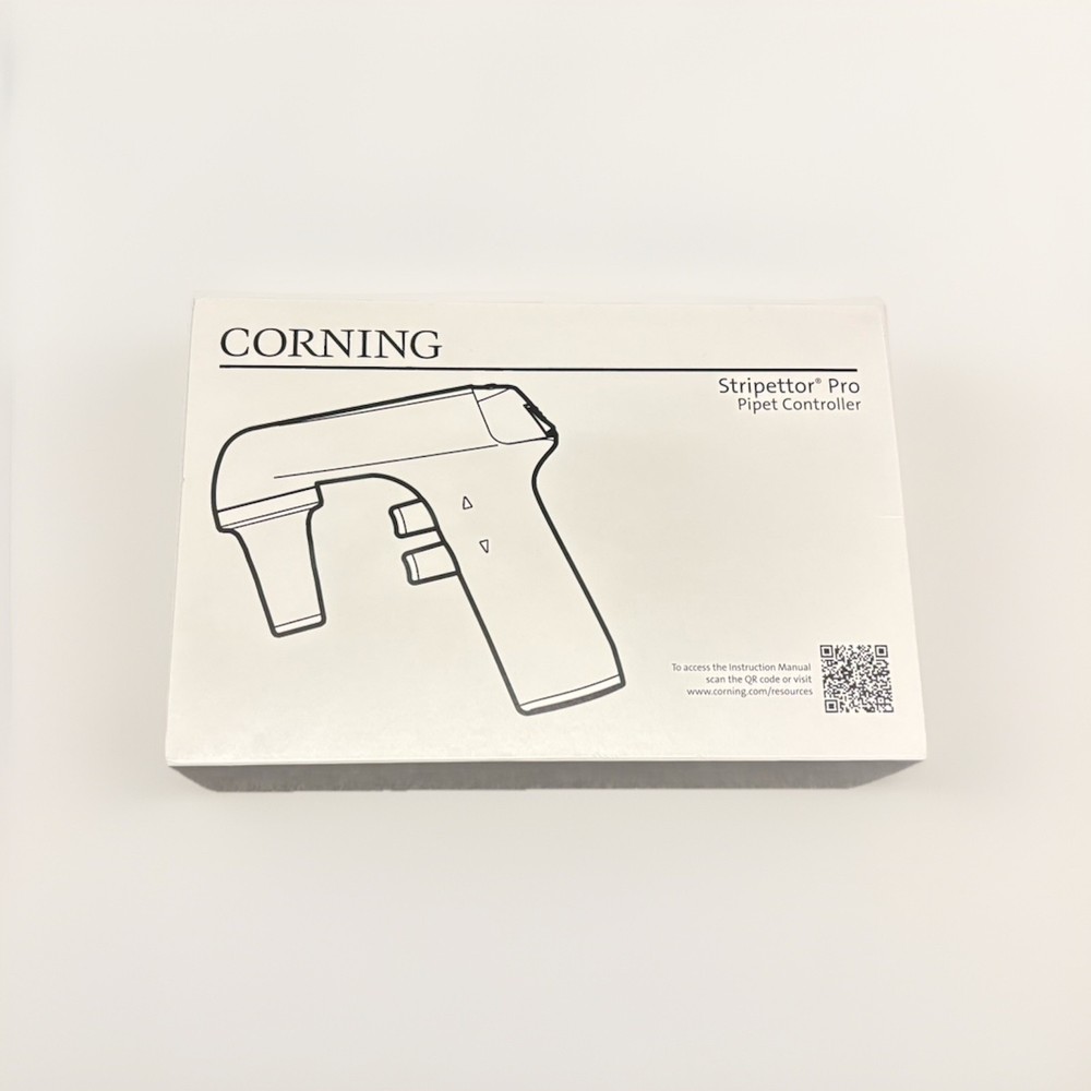 Corning Stripettor Pro Pipet Controller COMPLETE KIT –NEW Battery/Charger