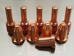 10pc x 192048 + 192056 – 55A Extended Nozzles Electrodes Miller© ICE- 40C/55C