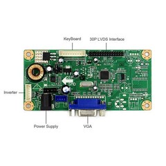 VGA LCD Controller Board For 8 in PD080SL3 800X600 VGA LCD Controller Board
