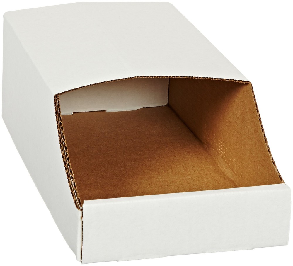 Box USA Storage Bins Medium 7″L x 12″W x 4 7 x 12 x 4 1/2″, Oyster White