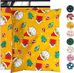 Jowlroel Christmas Poly Mailer – 12×15.5 Inch, Waterproof Shipping Bags – 50 …
