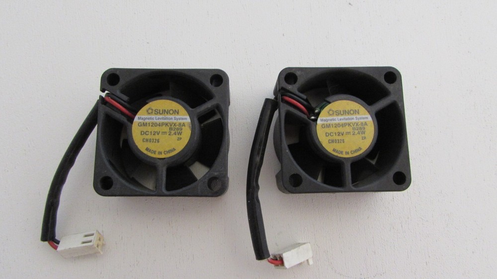 Sunon GM1204PKVX-8A DC12V 2.4 W qty of 2 new
