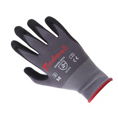 Safety Work Gloves MicroFoam Nitrile Coated Foam Gloves M-Size/6 Pairs
