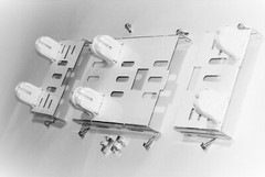 Retrofit Kit for 8′ 2 Bulb T12 Light Strip To 8 ft T8 4 Lamp Fluorescent Fixture