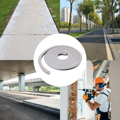 50ft Concrete Expansion Joint Filler Driveway Crack Filler EPDM Rubber Strip