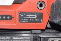 HILTI GX 2 Gas-Actuated Tool w/Hilti X-M40S G2 Magazine – USED – TOOL ONLY!