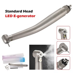 Dental LED Fibre Optic Contra Angle 1:1 Handpiece Fit NSK Ti-Max X25L Style