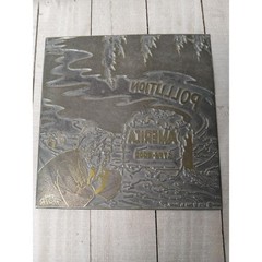 Vintage 1976 Bicentennial Political Cartoon Printing Plate Uncle Sam Pollution