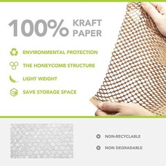 Honeycomb Cushioning Wrap Packaging Paper 16” x 300FT