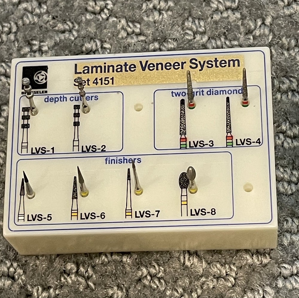 4151 Laminate Veneer Preparation System By Brasseler, used