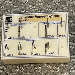 4151 Laminate Veneer Preparation System By Brasseler, used