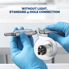 COXO Dental Low Speed Inner Water Straight/Contra Angle/Air Motor Handpiece 4H
