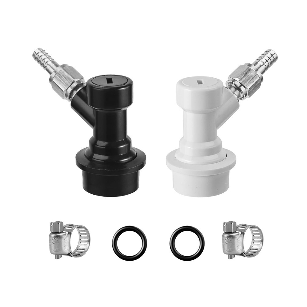 1 Pairs Corny Keg Ball Lock Quick Disconnect Set, Home Brewing Cornelius Keg
