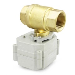Brass 3/4″ 9V 12V to 24 VAC/DC 5-Wires Normally Closed Motorized Ball Valve