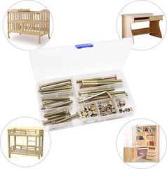 Kit De Reemplazo De Tornillos Para Cuna, Juego De 25 M6x40mm/ 50Mm/ 60Mm/