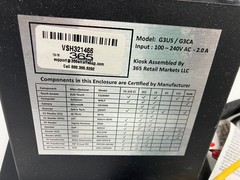 365 Retail Markets POS Self Checkout Micro Market Kiosk Model G3U/G3CA Free Ship
