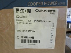 EATON HX OPEN DISTRIBUTION CUTOUT FRAME #129071-026 – NEW