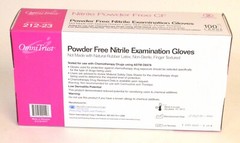 *Box of 100* OmniTrust Nitrile Powder Free Exam Gloves, LARGE “New* 212-23
