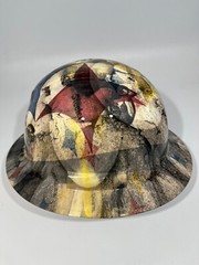 New Full Brim Hard Hat Custom Hydro Dipped PITTSBURG STEELERS