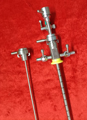 Laparoscopic Cystoscope Sheath 17fr & Single Channel Bridge Best Quality Reusabl