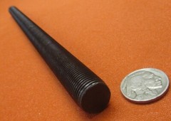 4140 Steel Threaded Rods, Grade B7, RH, 5/8″-18 x 1 Foot Length, Pkg of 2 Unit