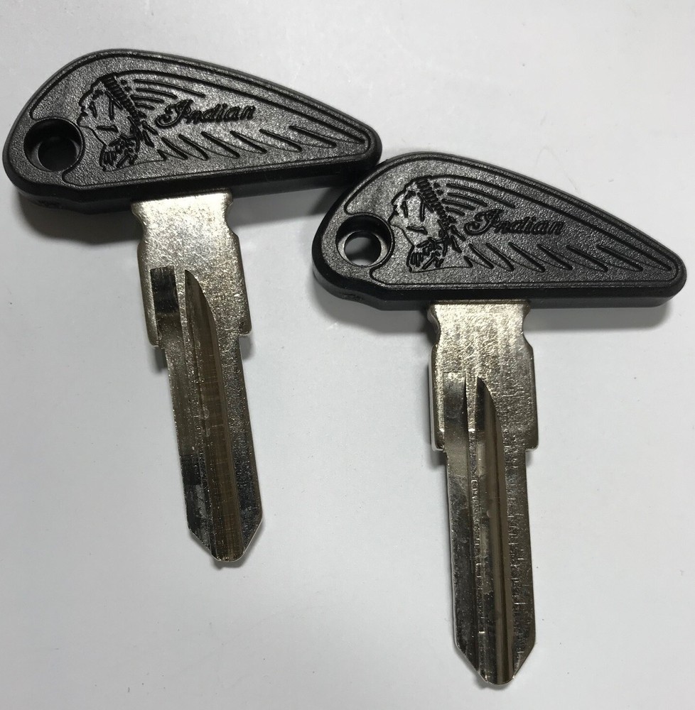 Replacement Key Blanks for Indian Scout Motorcycles 2-Key Blanks SafeCo Brands
