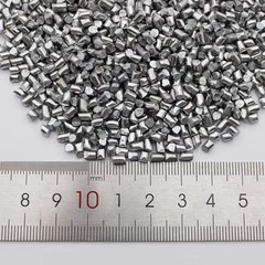 99.995% Zinc Metal Pellets 0.8-12mm Anode Electroplating High Purity Zn 1kg-50g