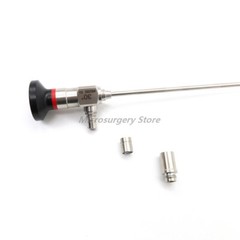 Φ4 x 302 mm 30 degree Cystoscope with adaptors fits different brand light source