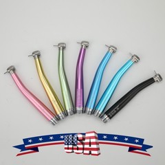 7 Color NSK PANA MAX Style Dental High Speed Handpiece Turbine Push Button 2Hole