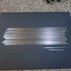 Harris Stay- Silv 15 Silver Brazing Rods – Qty. 22 + 1 And 1/2 Pieces