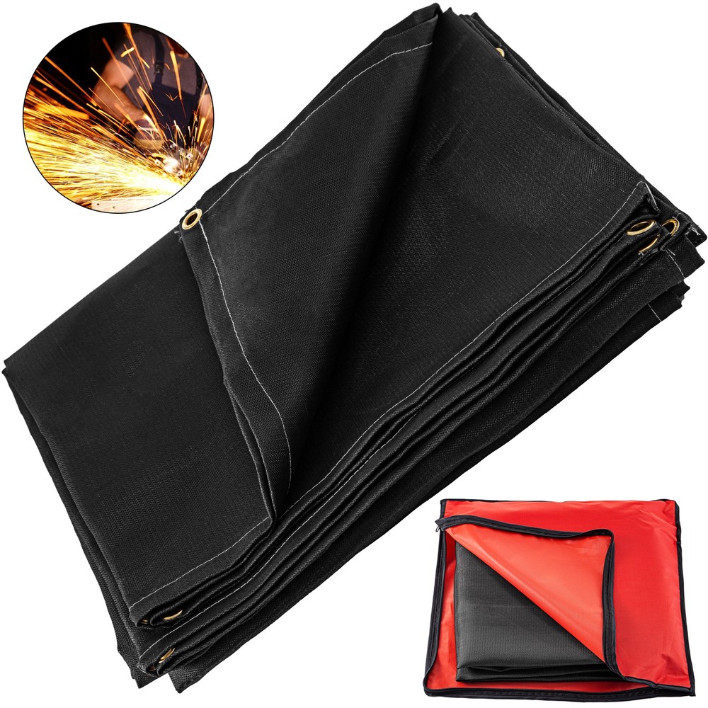 VEVOR Welding Blanket Fiberglass Blanket 6 x 10 FT Fire Retardant Blanket