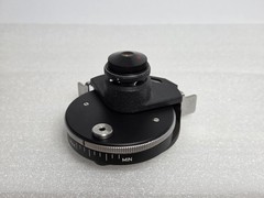 Zeiss Microscope Condenser with Flip Top Lens and Diaphragm.