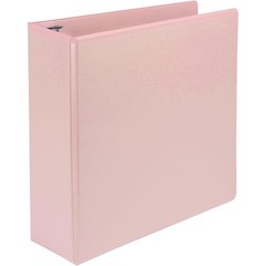 Samsill Plant-Based 3 Inch Durable D-Ring, View Binder, 3-Inch, Rose