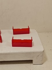 New Lot Of 6 Cutler Hammer E30kg11 E30 Type G Red Motor Run Lens E30k G11